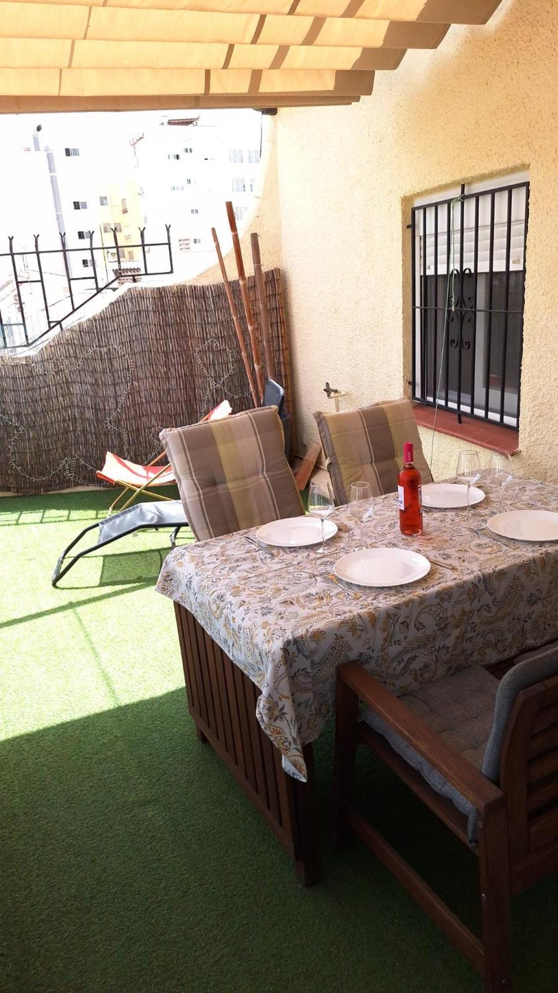 Atico Centrico, 50M De La Playa, Vista Al Mar, Wifi Fibra, Gran Terraza Daire Calp Dış mekan fotoğraf