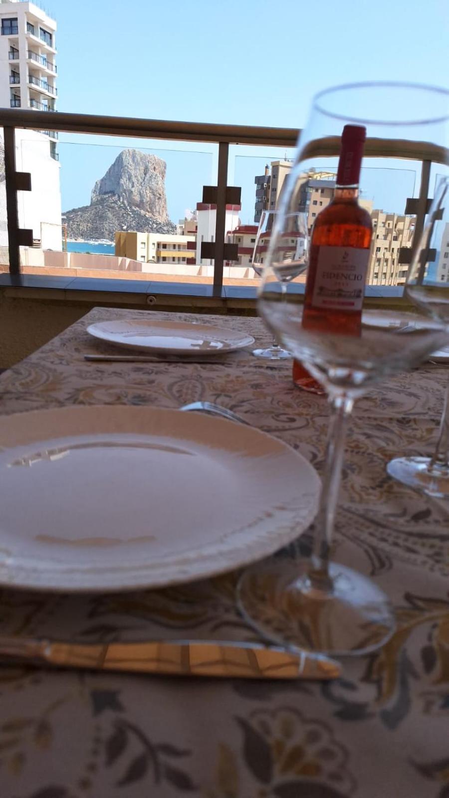Atico Centrico, 50M De La Playa, Vista Al Mar, Wifi Fibra, Gran Terraza Daire Calp Dış mekan fotoğraf